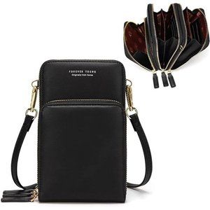 Small Crossbody Cell Phone Purse Women Mini Messenger Shoulder Handbag Wallet